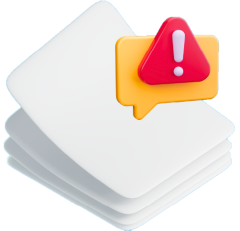 Employee document alert icon representing cloud-based HR file management system
